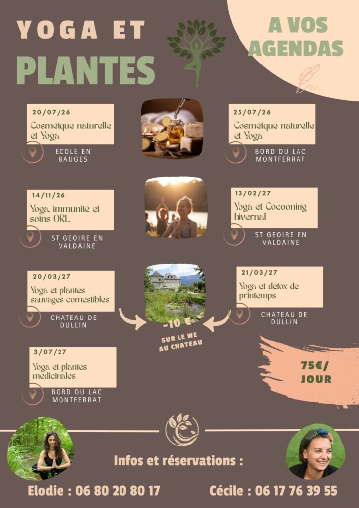 Plantes et yoga des 4 saisons : yoga & plantes médicinales
